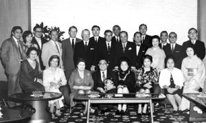 1970s SYS with Tokio Marine officers