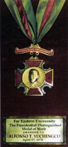 1978 AY Merit Medal from FEU