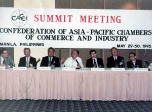 1995 AY presides CACCI Conference