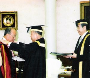 1998 AY Honorary doctorate from Soka U