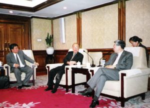 1999 AY meets with PROC Minister