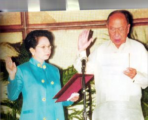 2002 AY Oath-taking as Permanent Rep to UN