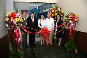 2009 AY at inauguration of RCBC Binondo ebiz center