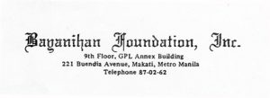 Bayanihan Foundation