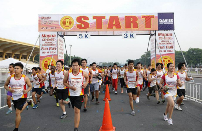 CEGE, CE-EnSe Alumni Association hold benefit fun run